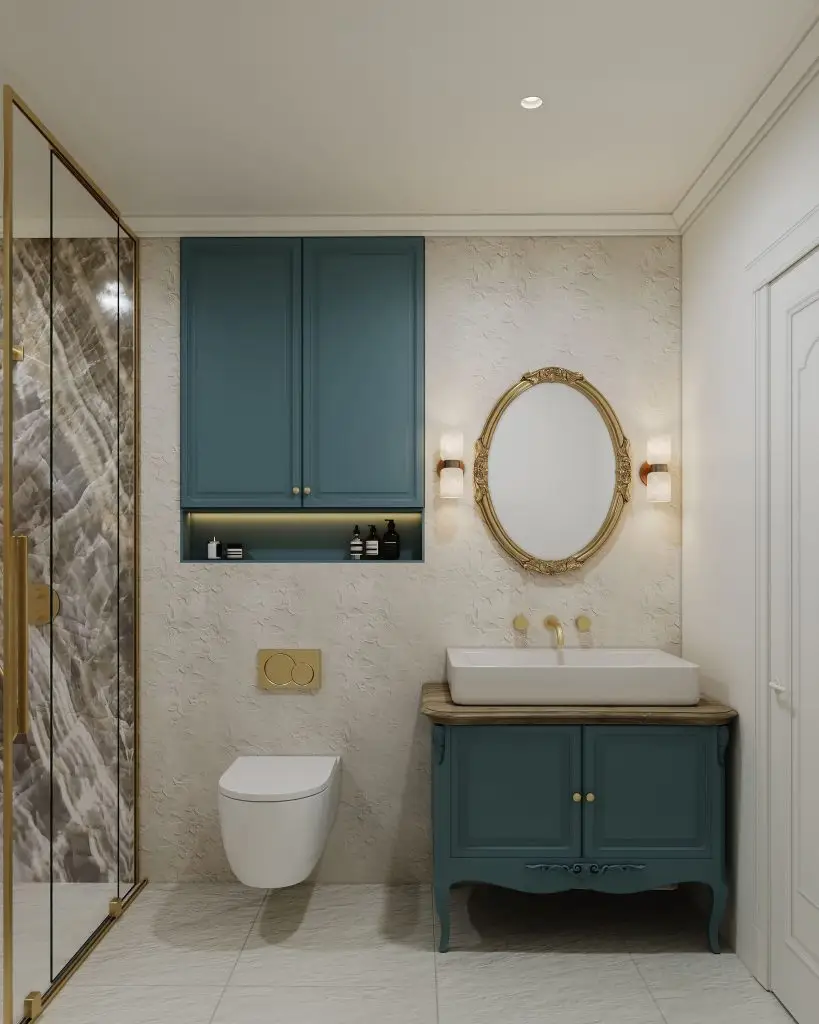 Shared bathroom after renovation